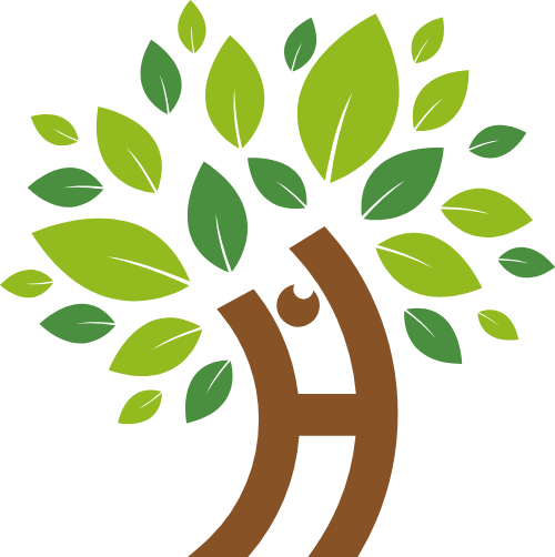 字母h樹(shù)變形 logo png
